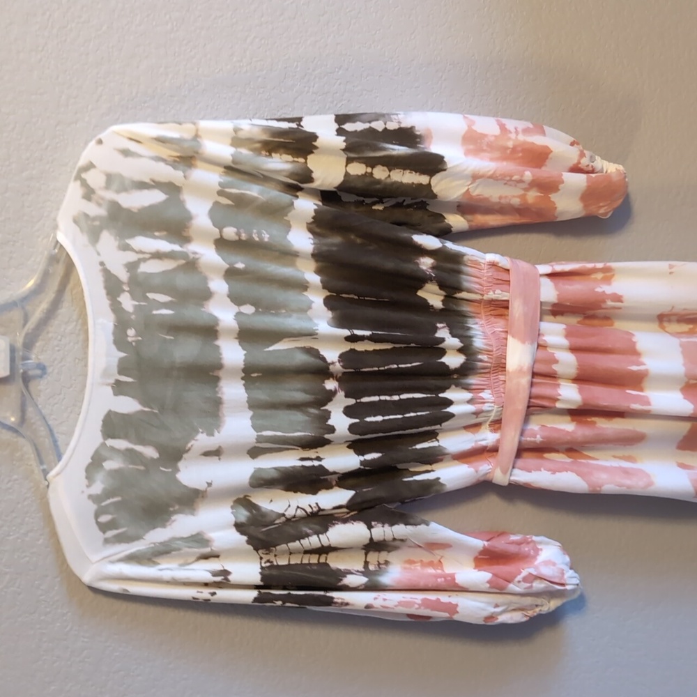 Young Fabulous & Broke Moody Tie Dye Wrap Maxi Dress - Picture 5 of 8